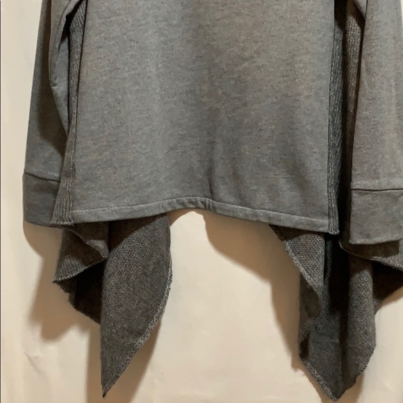 Calvin Klein Jeans sweater SZ L gray asymmetrical - Picture 7 of 8
